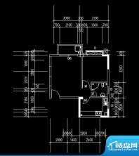 新天地华庭丽景湾27面积:53.00平米