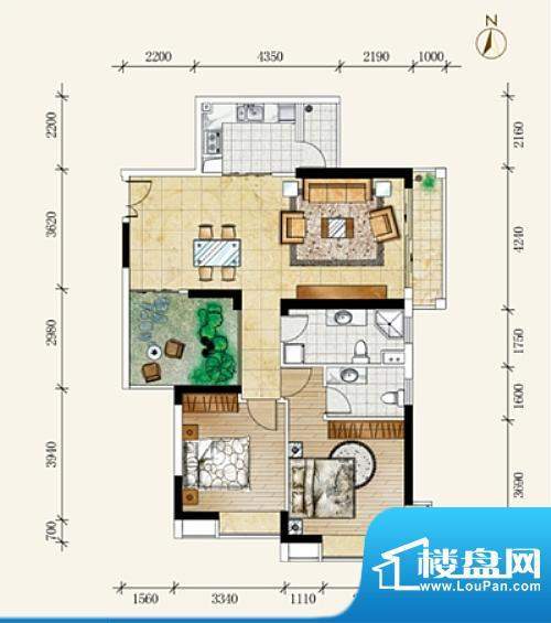 海客瀛洲销平B501(D面积:0.00m平米