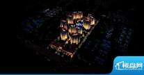 中央坡公馆夜景鸟瞰图