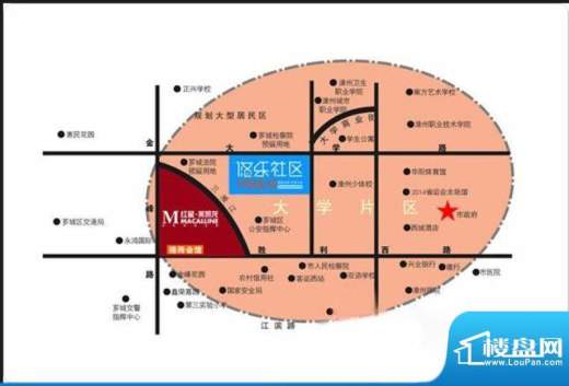 悠乐社区交通图