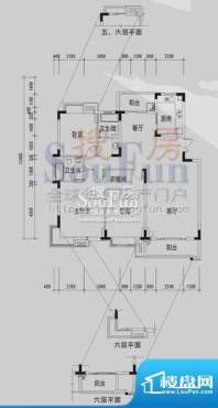 御景龙湾B1（3室2厅面积:145.07m平米