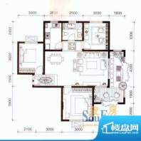 旗滨领海国际户型图面积:133.00m平米