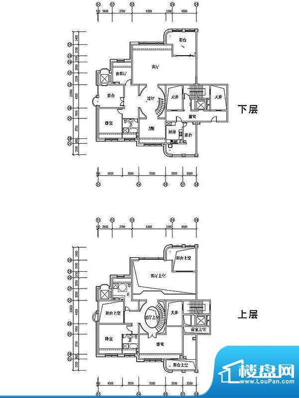 中铁元湾2、3、4、7面积:446.39m平米