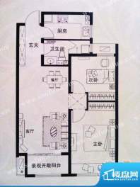 金都花园三期香榭丽面积:86.00m平米