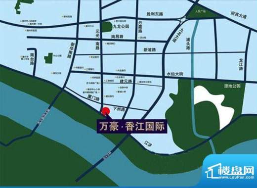 万豪.香江国际交通图
