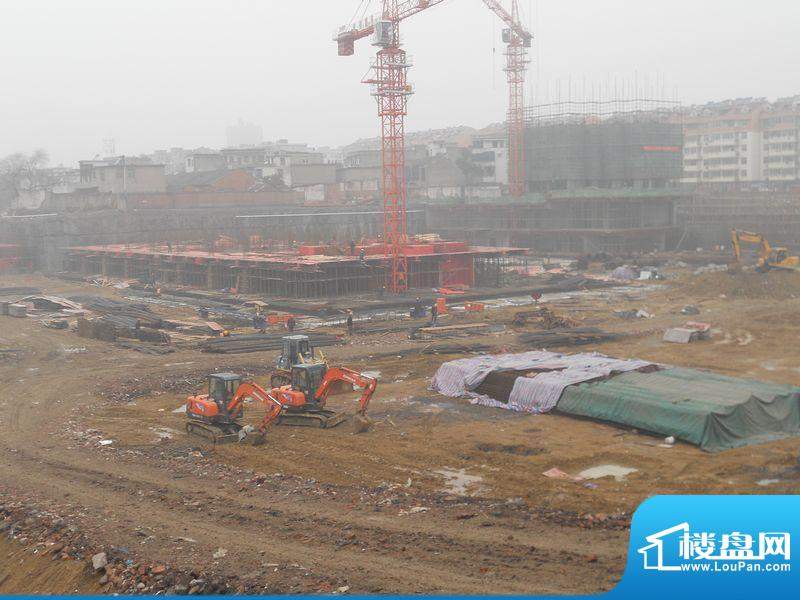 宝业东城广场工程进度（2012-02-23）