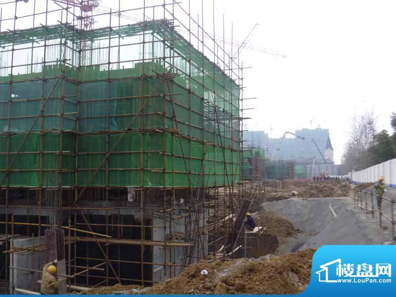 中铁滨湖名邸整体工程进度（2012-01-12