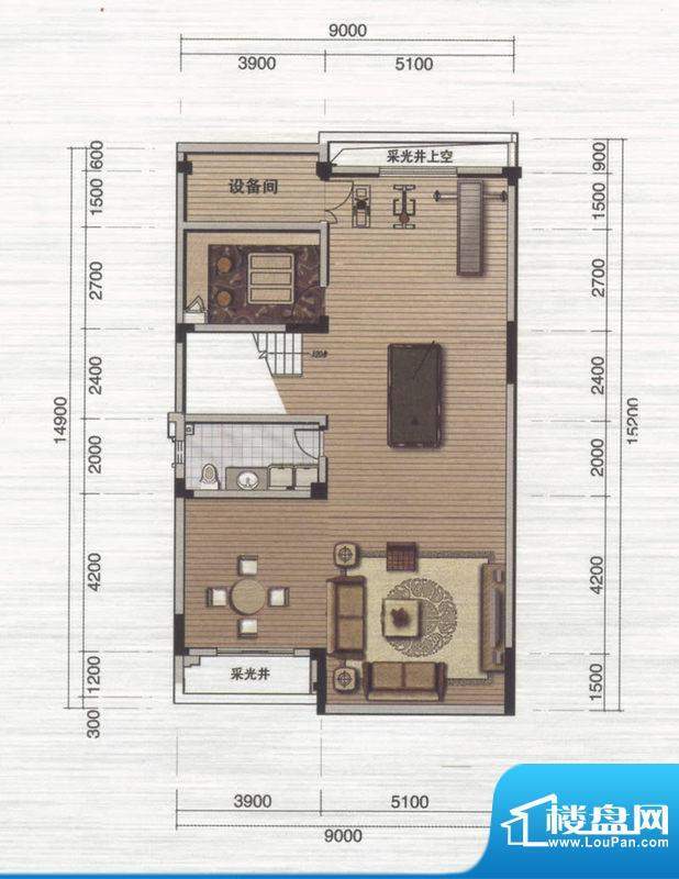 I户型地下一层