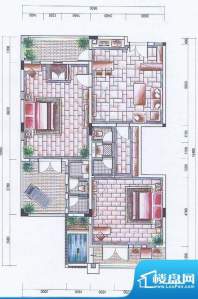 官塘御泉庄一期2-6号面积:135.37平米