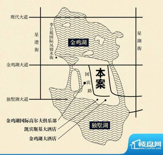 九龙仓国宾1号交通图