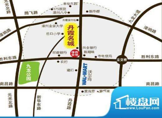 丹霞名城交通图