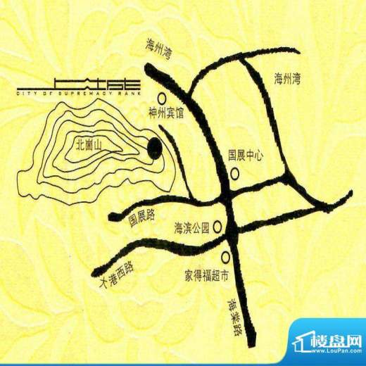 上城交通图
