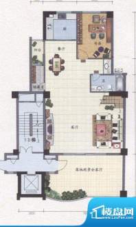 外滩明珠B户型面积:183.23m平米