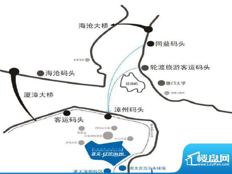 嘉元·亿景海岸交通图2