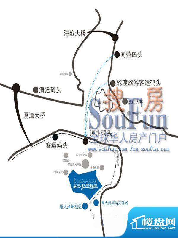 嘉元·亿景海岸交通图1
