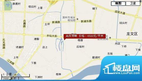 尚东琴畔交通图