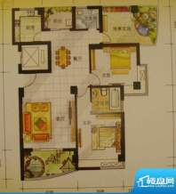 尚东琴畔2室2厅2卫1面积:0.00m平米
