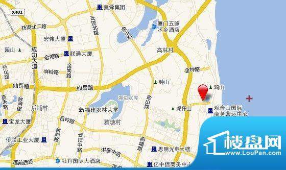 海峡明珠广场交通图