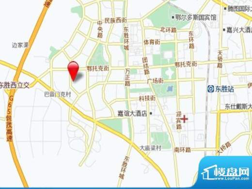 三江尊园交通图