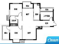 南京富力城一期40-4面积:100.00平米