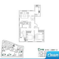 朗诗绿色街区一期3、面积:118.00平米