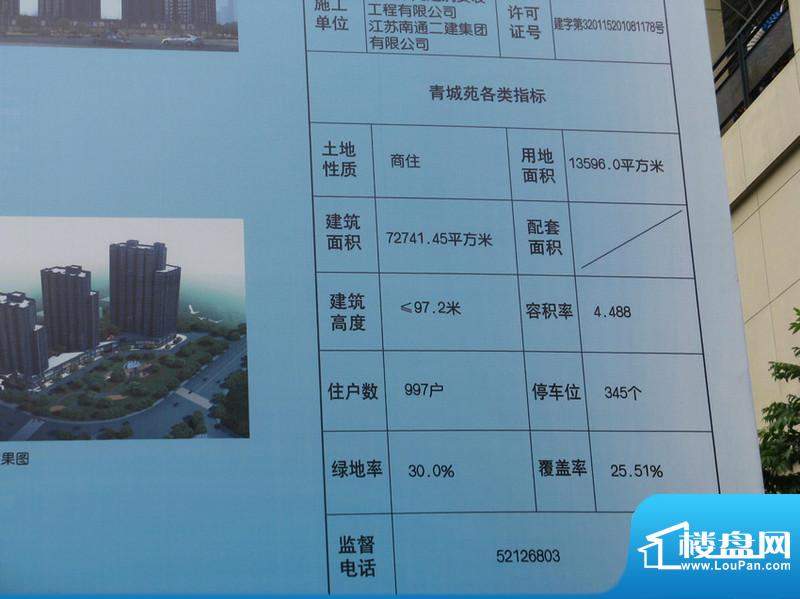 天泰青城建筑公示牌（2010.9）