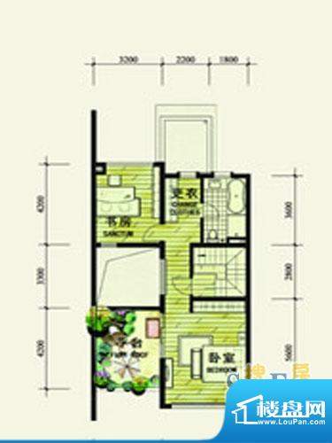 颐和南园N1三层 4室面积:243.00平米