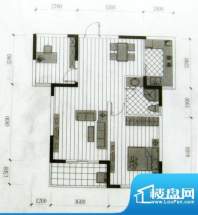 海德北岸城一期02#3面积:88.18平米