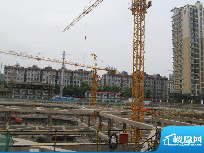 天玺国际广场一期项目施工现场（2011.6