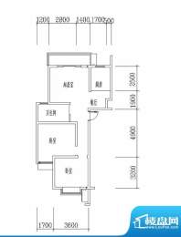 墨香山庄三期C5栋标面积:114.00平米