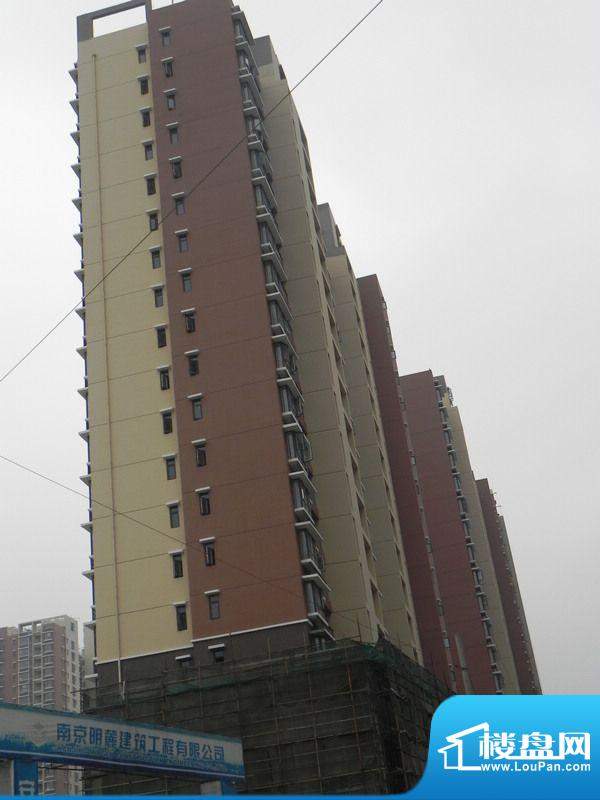 万裕龙庭水岸28-1幢施工实景图（2012.0