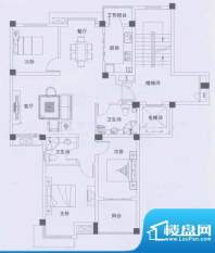 尚品馨苑一期3号楼标面积:116.00平米