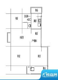 百露园一期2、3幢标面积:85.69平米