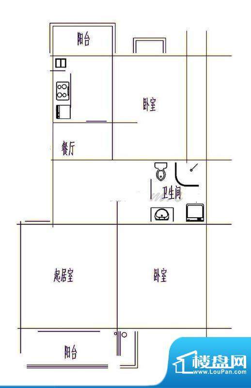 百露园一期01-05#标面积:85.86平米