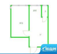 丹佛小镇 户型图 1室面积:0.00平米