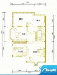 湖语山一期Sn 双拼a面积:296.49平米