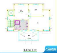 百美山庄一期独栋E型面积:297.00平米