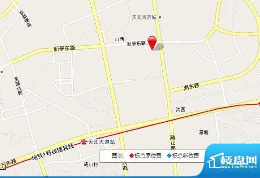 红豆香江豪庭交通图