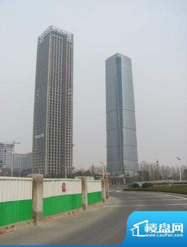 金奥国际中心南侧远眺图（2010.2）