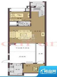 城开汤山公馆C1一层面积:146.00平米