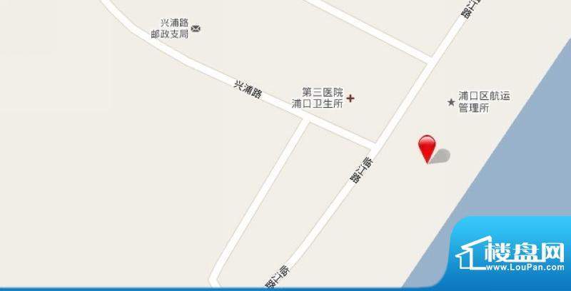 雅居乐滨江花园项目区位图