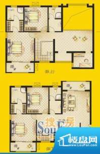 万象春天242跃层 面积:0.00m平米