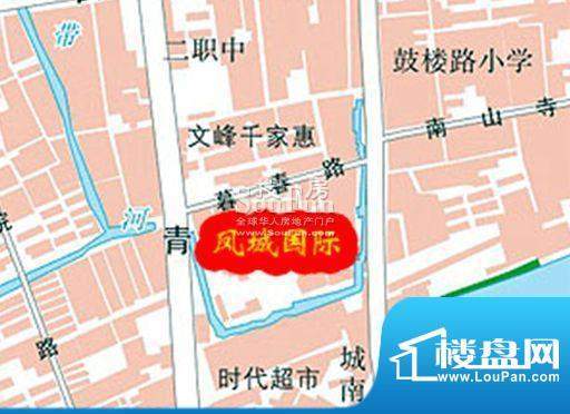 凤城国际交通图