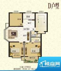 曹州大观园D户型 面积:0.00m平米