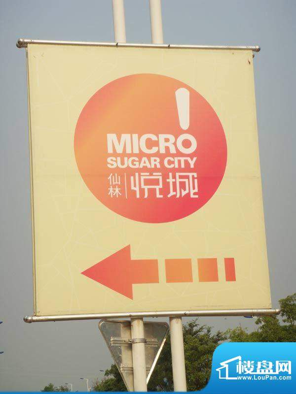仙林悦城售楼处指引指示牌（2011-06-03
