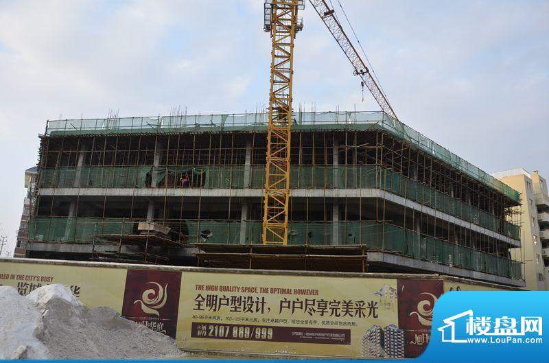 东升旭日华庭1#楼工程进度（2012.04.10