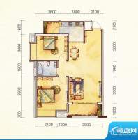 联达山与城三期Y户型面积:85.00m平米