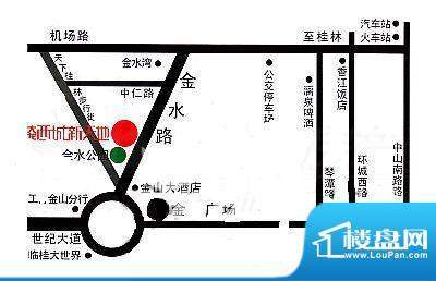 大龙西城新天地交通图