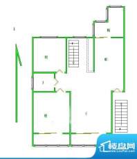 逸景园三居 3室1厅 面积:95.00m平米