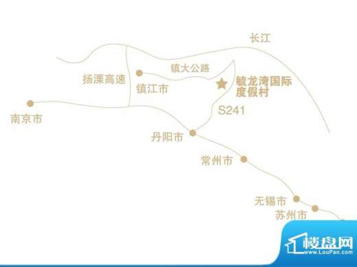 毓龙湾国际度假村交通图